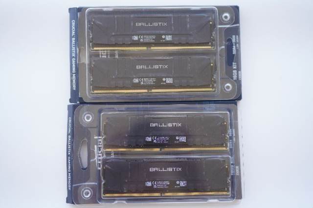 DDR4 32GB RAM Crucial Ballistix Gaming Memory (4x8GB) CL16 | in