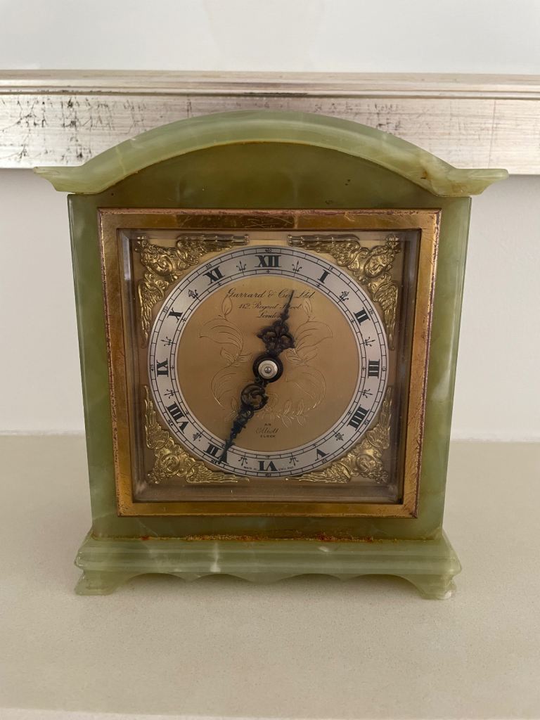 Mantle Clock Gerrard & Co London 