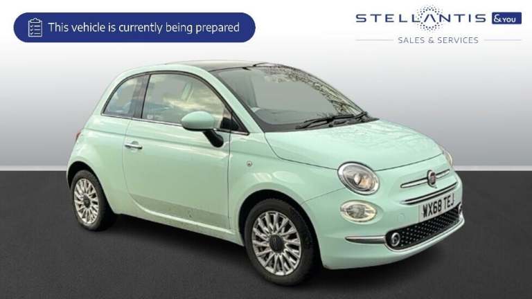 image for 2018 Fiat 500 1.2 Lounge 3dr Dualogic HATCHBACK PETROL Automatic