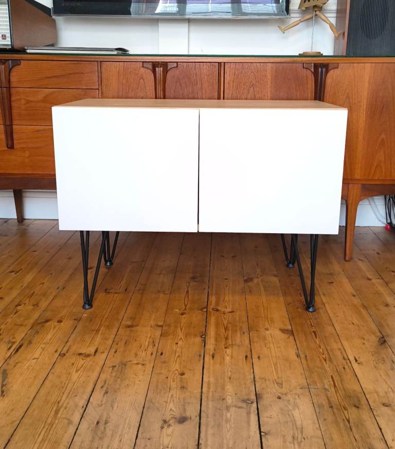 Made com light oak effect storage cabinet TV Stand