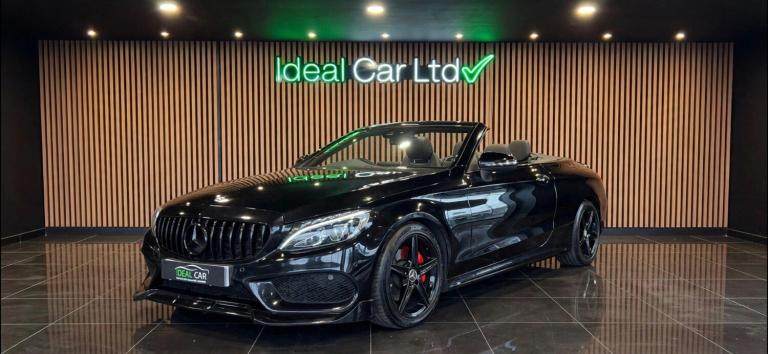 2017 Mercedes-Benz C Class 2.1 C220d AMG Line Cabriolet G-Tronic+ Euro 6 (s/s) 2dr CONVERTIBLE Di...
