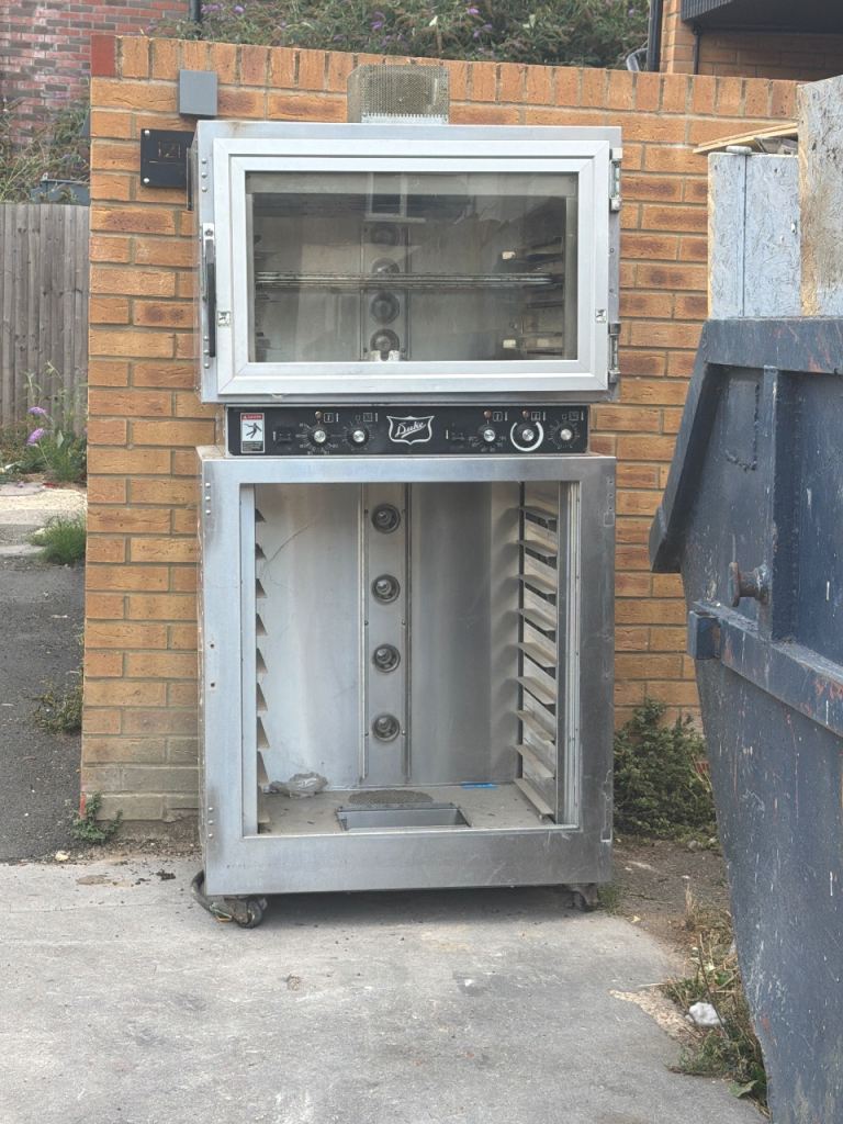 Large Commercial Rotisserie Oven - Stainless Steel, Fair Condition