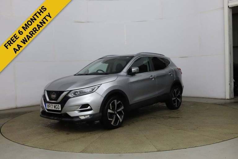 2017 17 NISSAN QASHQAI 1.6 DIG-T TEKNA SUV 5DR PETROL MANUAL EURO 6 (S/S) (163 P