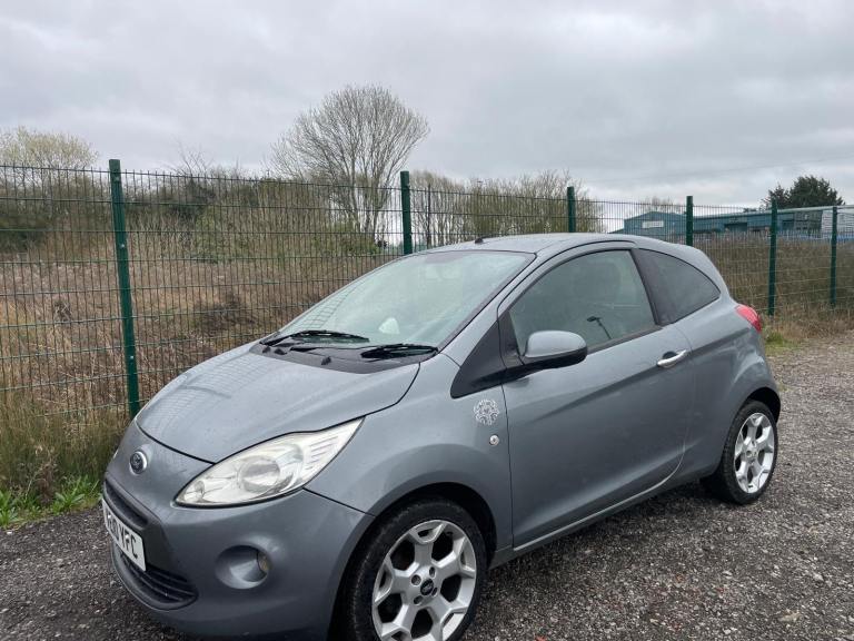 FORD KA 1.2 TATTOO 10 REG BLACK LEATHER JUNE 5TH 2026 TAX £35 SERVICE HISTORY LOW INSURANCE 