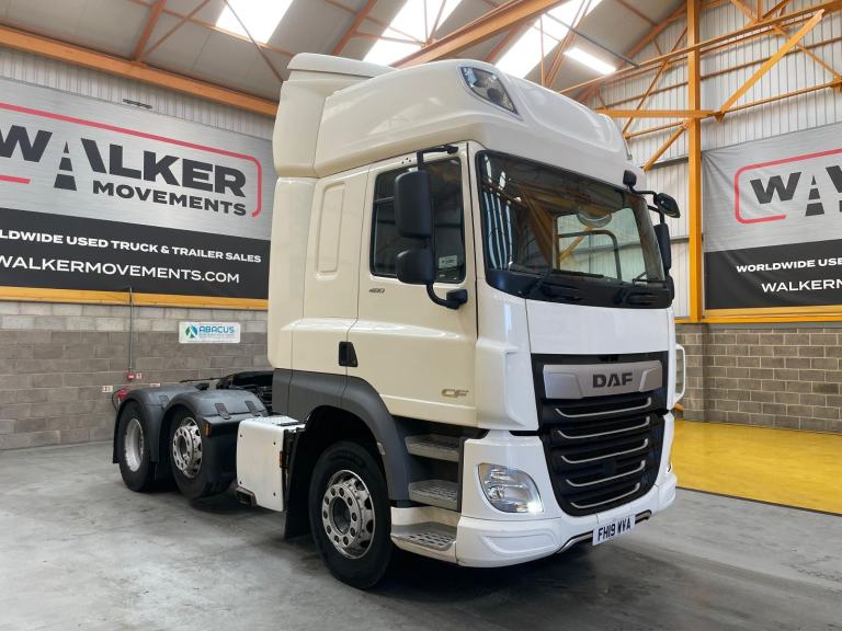 DAF CF460 *EURO 6* SPACE CAB 6X2 TRACTOR UNIT – 2019 – FH19 WVA