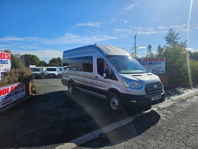 2019 ON 69 PLATE FORD TRANSIT 460 LEADER TDCI RWD TRW L4H3 XLWB MINI BUS ULEZ
