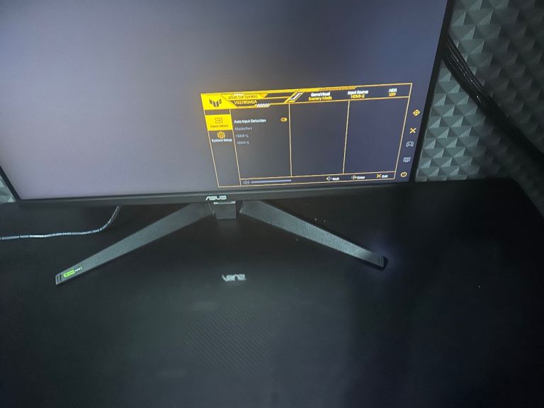 Monitor gaming desk a chair with a fit rest
