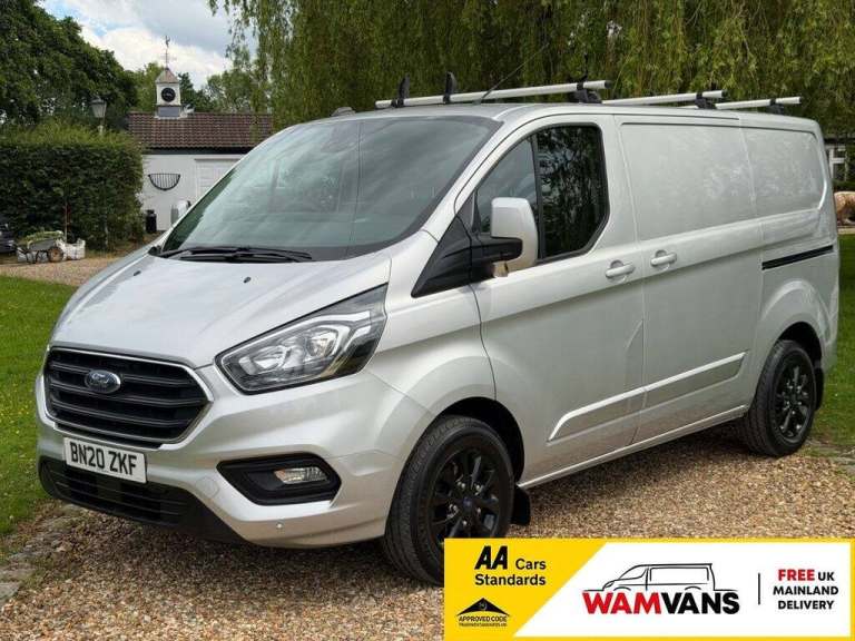 2020 Ford Transit Custom 2.0 EcoBlue 130ps Low Roof Limited Van PANEL VAN DIESEL Manual