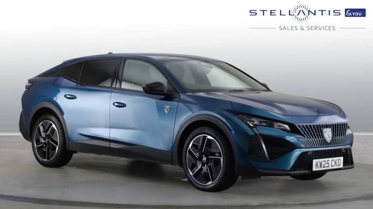 2025 Peugeot 408 1.2 GT Fastback 5dr Petrol Hybrid e-DSC6 Euro 6 (s/s) (136 ps) Hatchback Hybrid ...