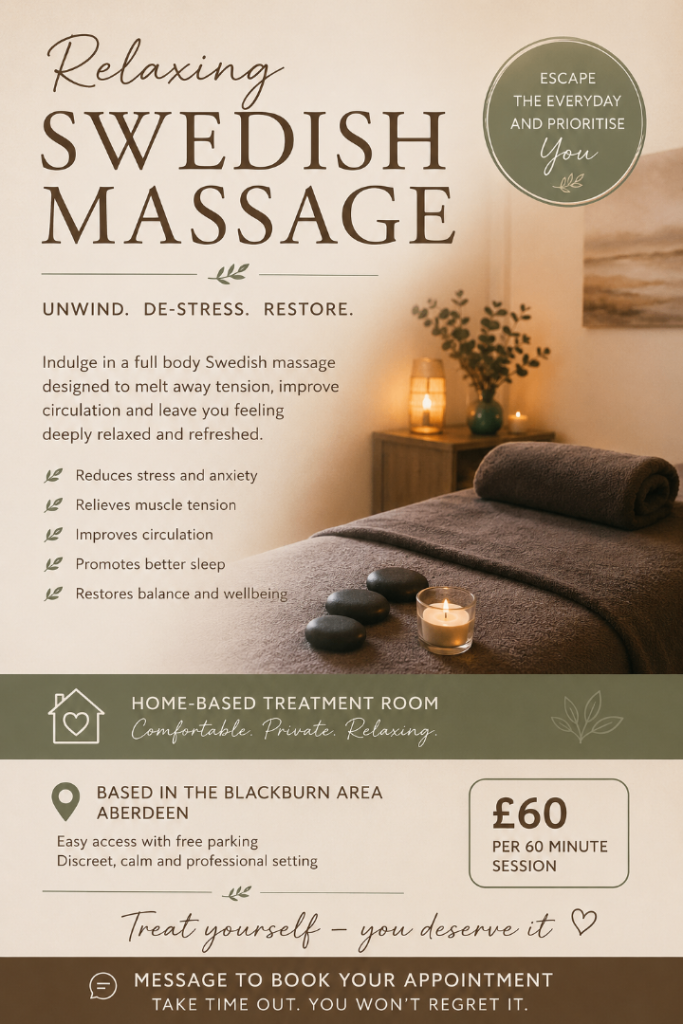 Massage by Scottish woman (EMMA)