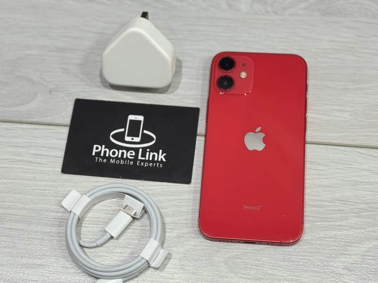 📱Red Apple iPhone 12 Mini 64GB Unlocked All Networks + Warranty 🍎 - P1110