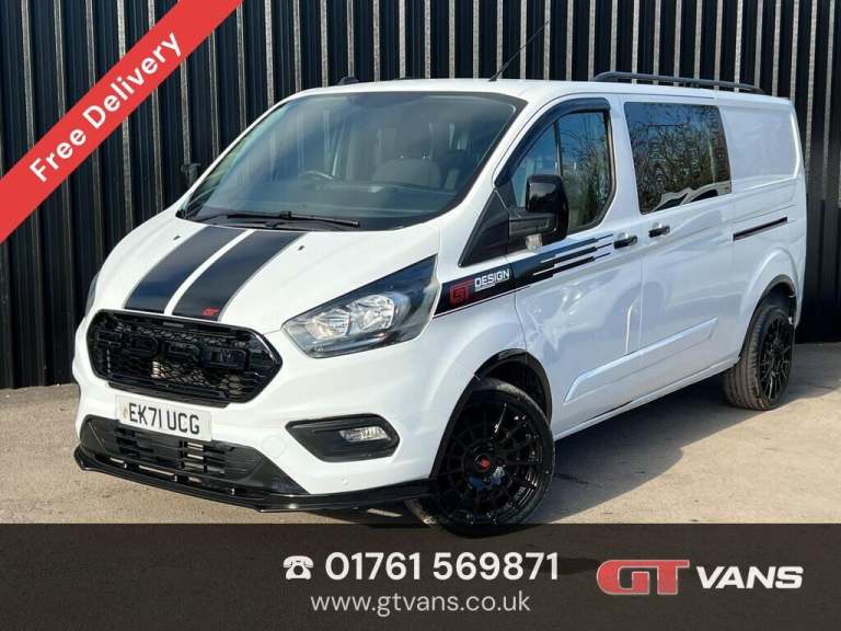 2021 Ford Transit Custom 2.0 320 GT-Desgin Limited Edn Crew L2 H1 PANEL VAN Diesel Manual