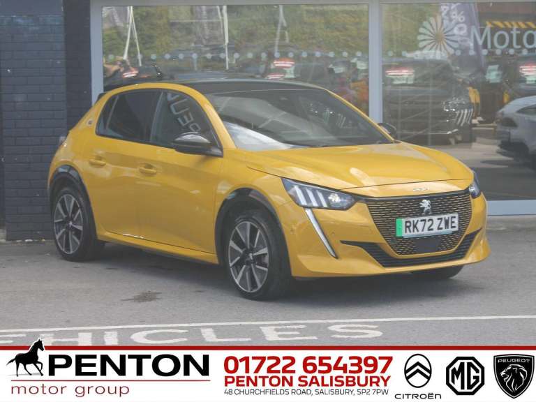 2022 Peugeot E-208 50kWh GT Auto 5dr (11kW Charger) HATCHBACK Electric Automatic