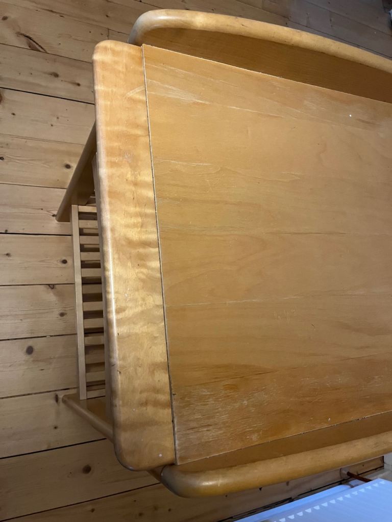 John Lewis birch baby changing table