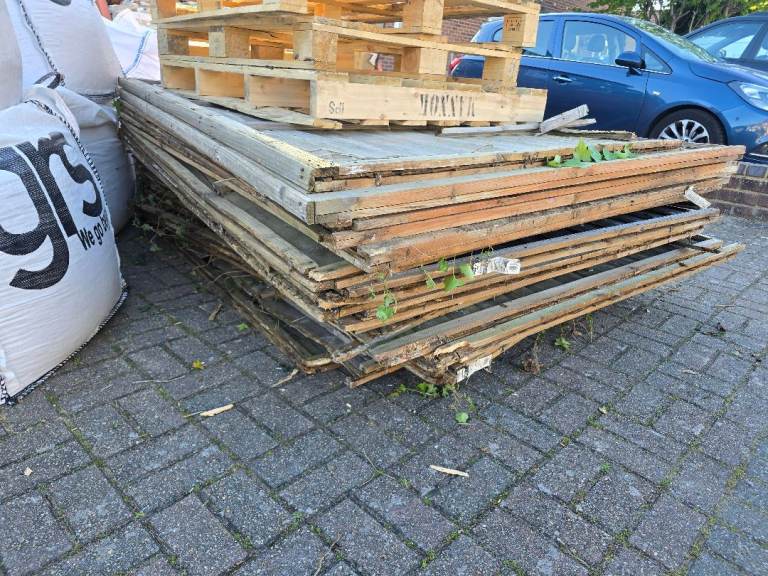 Wooden garden fences FREE