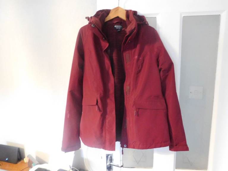 Mountain Warehouse Red Women’s Jacket UK size 8.