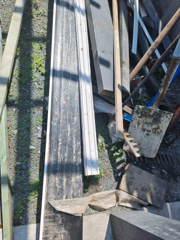 Black upvc shiplap cladding brand new 2.5m