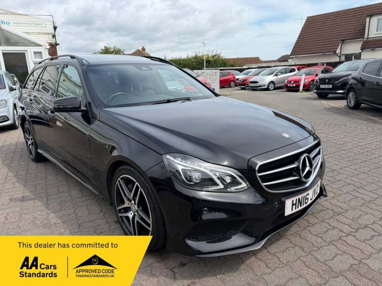 2016 Mercedes-Benz E Class E350 BlueTEC AMG Night Ed Premium 5dr 9G-Tronic ESTATE DIESEL Automatic