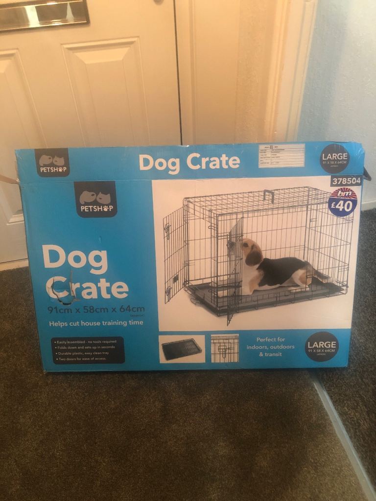 Large dog cage 