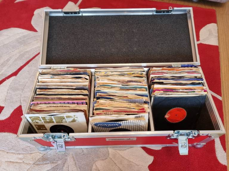 358 used 7" 45rpm vinyl records