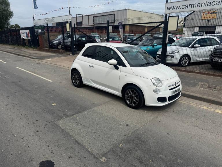 2014 Fiat 500 1.2 S 3dr h/b ONLY £35 Road TAX PA IDEAL 1ST CAR HATCHBACK Petrol Manual