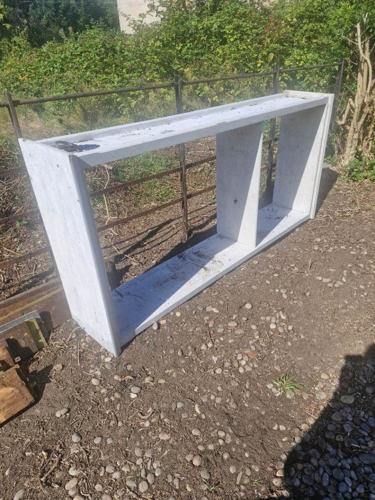 Large IKEA Wooden Planter Box – White, Fair Condition