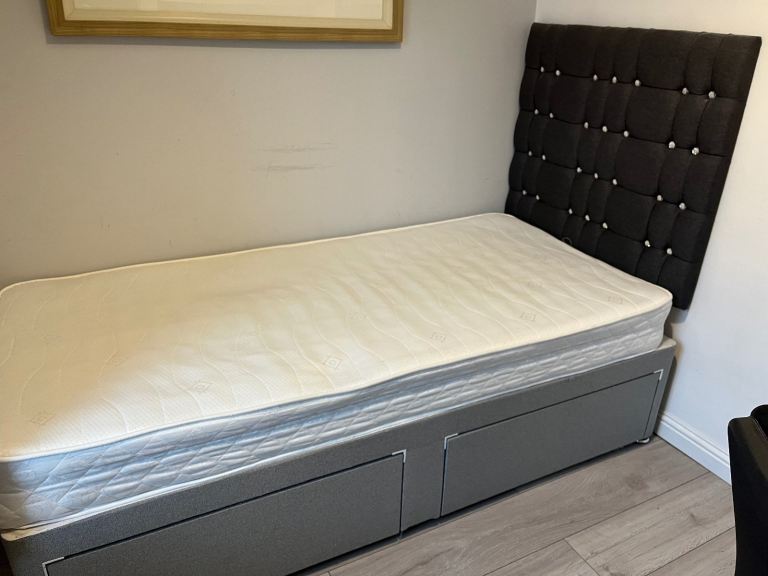 image for Single bed with drawers