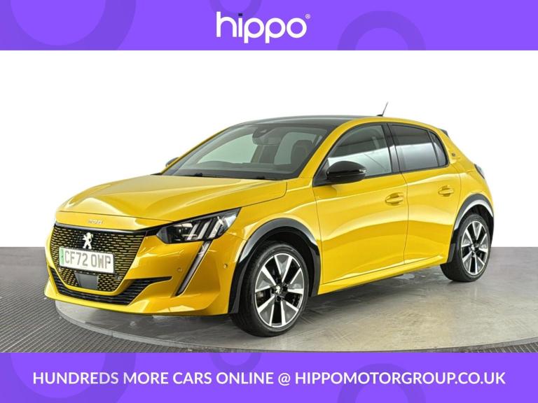 2023 Peugeot E-208 50kWh GT Premium Hatchback 5dr Electric Auto (7kW Charger) (136 ps) HATCHBACK ...