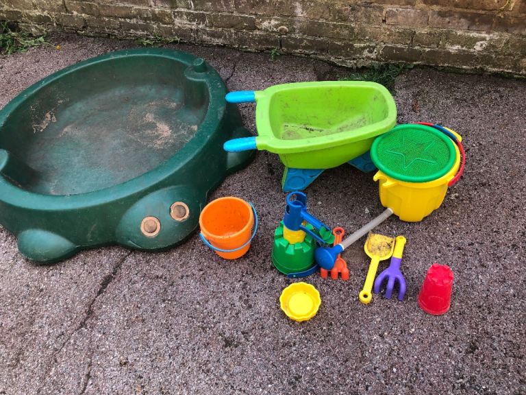 Turtle sand and water/ sand toys 
