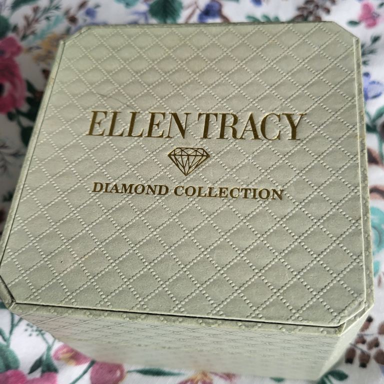Ellen Tracy Diamond Collection Watch – Rose Gold Tone, Brand New