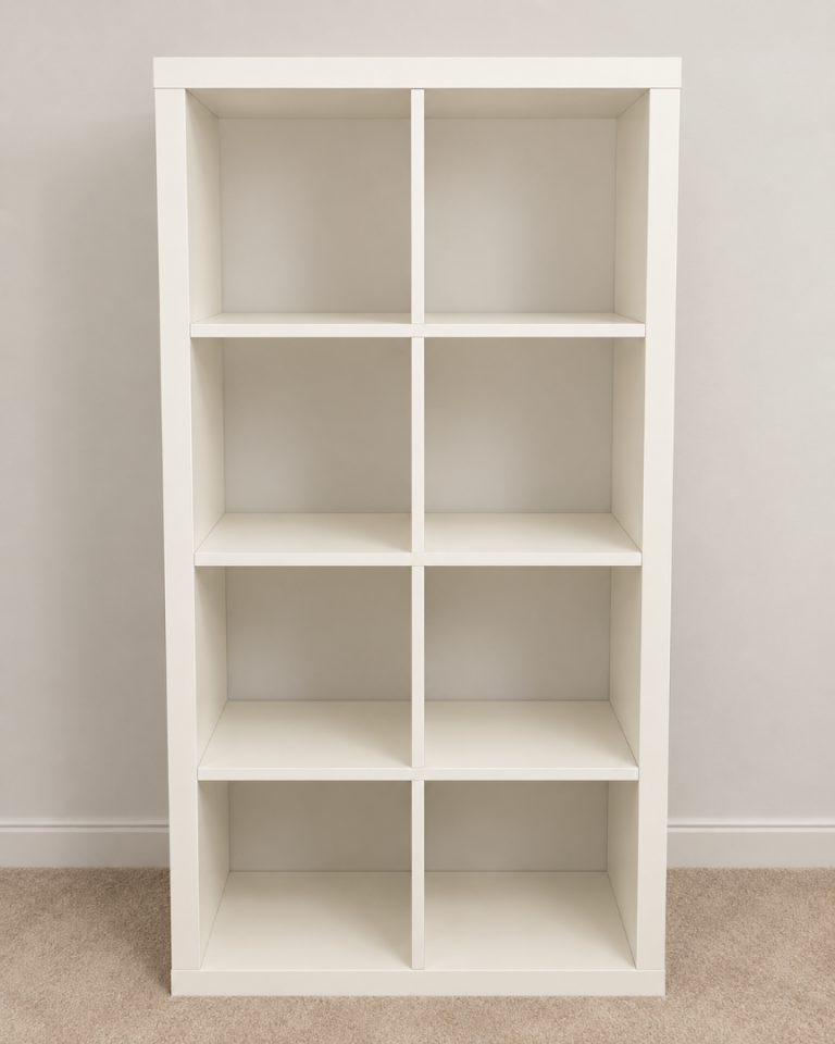 IKEA KALLAX White Shelving Unit
