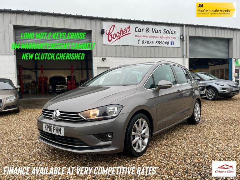 2016 Volkswagen Golf SV 1.4 TSI 150 GT 5dr MPV Petrol Manual