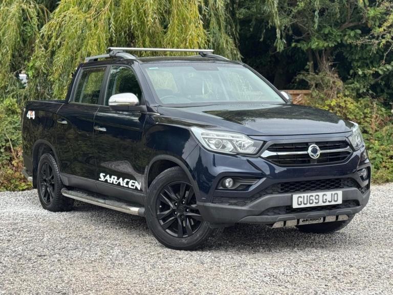 2019 Ssangyong Musso Double Cab Pick Up Saracen 4dr Auto AWD PICK UP DIESEL Automatic