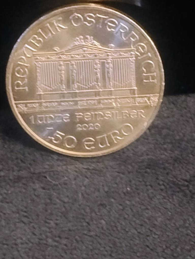 Austrian philharmonic 1oz silver coin 