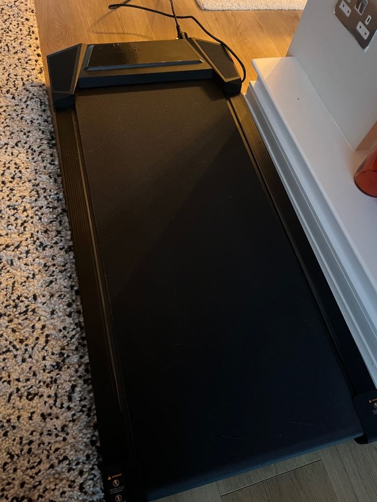 Compact Electric Treadmill – Black, Good Condition