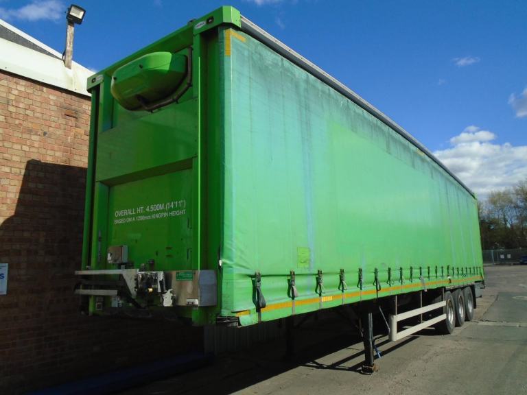 2014 DON-BUR COURTAN SIDER 4.5M WITH BPW DRUM BRAKES 