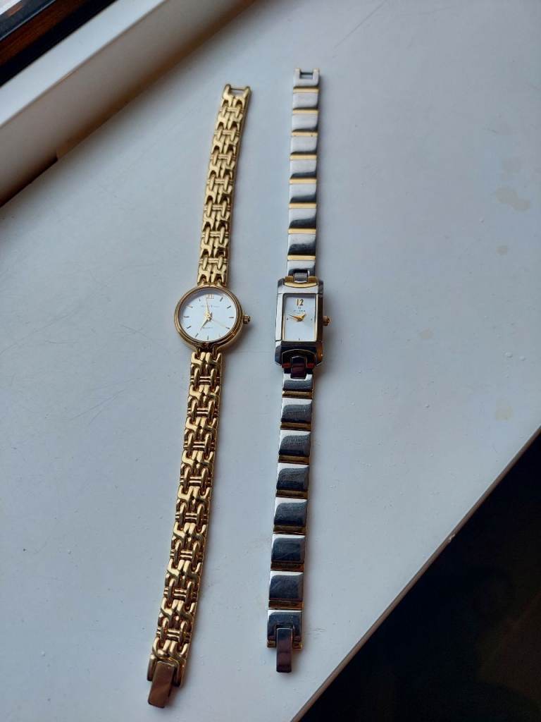 2 BEAUTIFUL VINTAGE LADIES WATCHES 