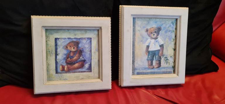 Teddy bear picture frames 