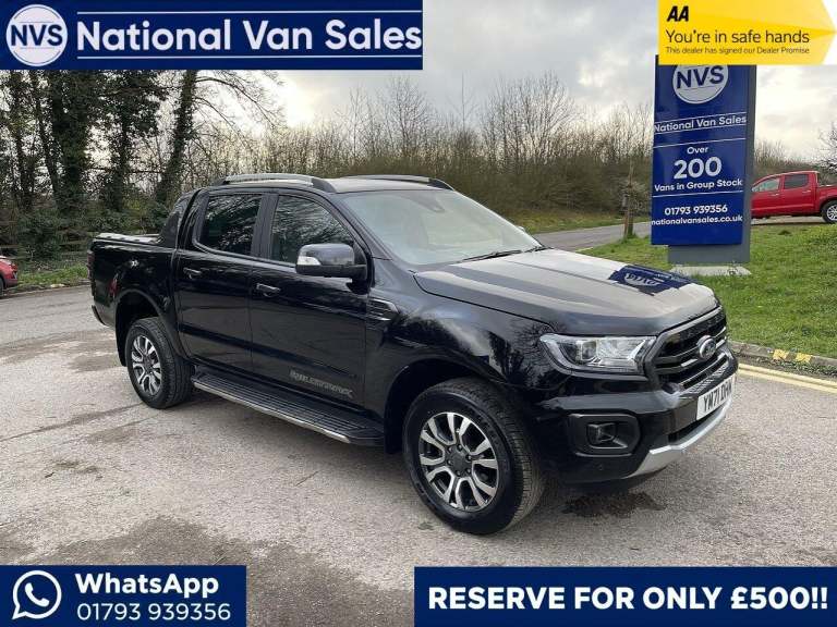 2022 Ford Ranger 2.0 EcoBlue Wildtrak Auto 4WD Euro 6 (s/s) 4dr PICK UP Diesel Automatic