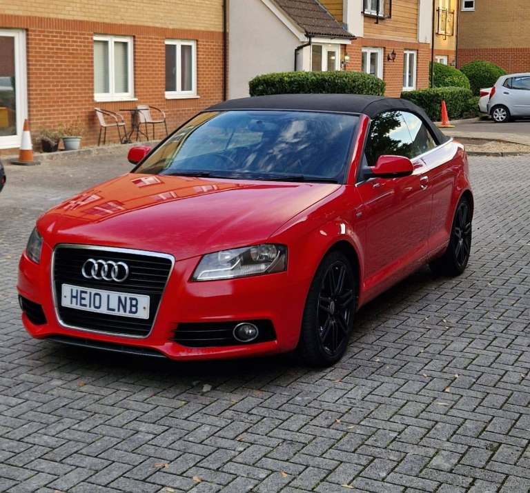 Audi, A3 S-line Convertible, 2011, Manual, 1598 (cc), 2 doors