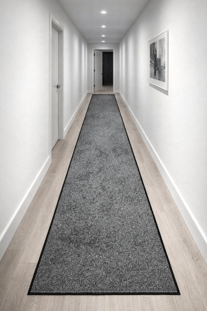 Hall carpet runner , brand new , 5 m long x.69 cm wide heavy quality £30