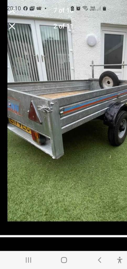 Trailers 6x4 spare wheel 