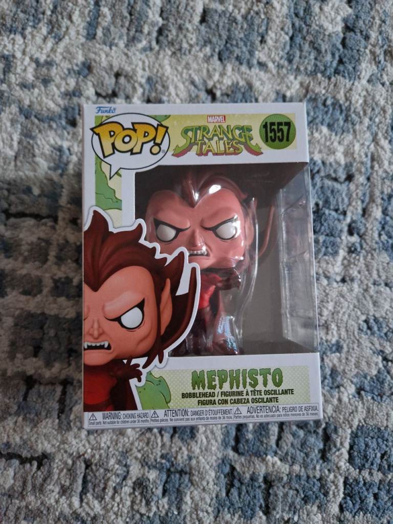 Funko Pop! Marvel Strange Tales Mephisto #1557 – Brand New