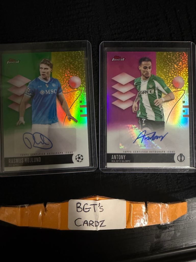 Topps Finest - Autograph Duo!