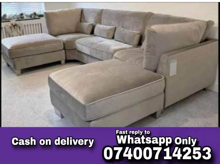 Bishop U‑Shape Sofa • Clean Lines, Cozy Feel