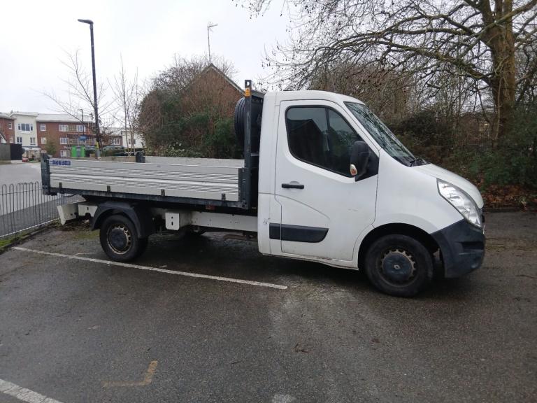 RENAULT MASTER TIPPER 2.3 ML35DCI MWB 11FT BED MOT 01/2027 ALUMINIUM BED NO VAT