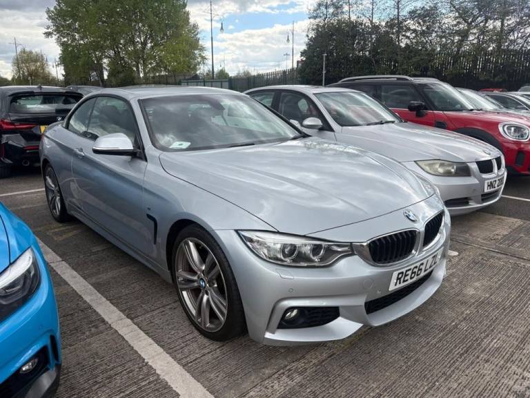 2016 66 BMW 4 SERIES 2.0 420I M SPORT CONVERTIBLE 2DR PETROL AUTO EURO 6 (S/S) (