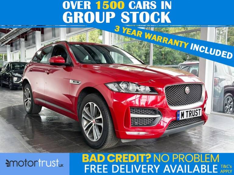 2019 Jaguar F-Pace 2.0 D180 R-Sport SUV 5dr Diesel Auto AWD Euro 6 (s/s) (180 ps) 1 FORMER OWN ES...