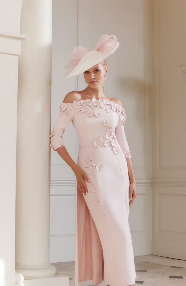 John Charles Mother of the Bride  size 12 and Matching Hat 
