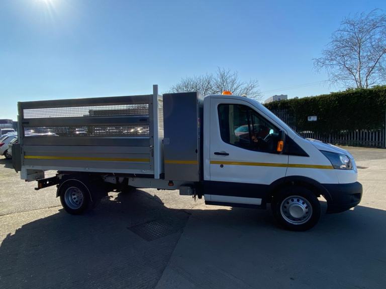 2018/68 FORD TRANSIT T350 2.0 ECOBLUE TDCI HIGH SIDED TIPPER WITH TAIL LIFT